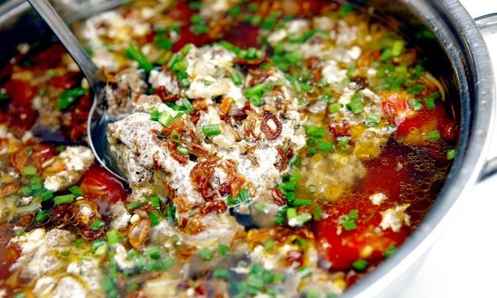 Lẩu riêu cua - Góc Hà Nội- 160 ô chợ dừa